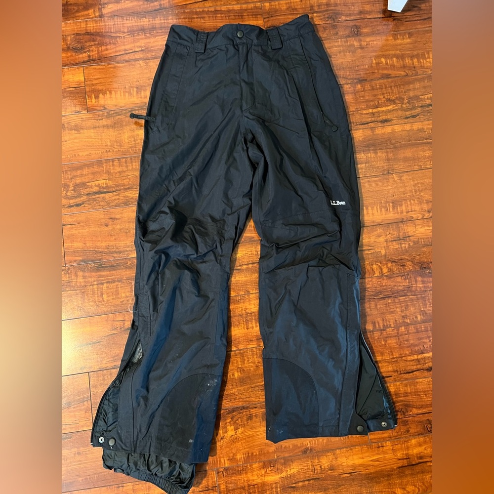 L.L. Bean Black Ski Pants | Size Small